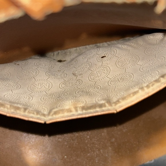 Rare Michael Kors Navy Checkered Tote - Picture 10 of 10